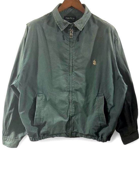 Nautica Other - Vintage Nautica Green Bomber Jacket Size Men’s Large